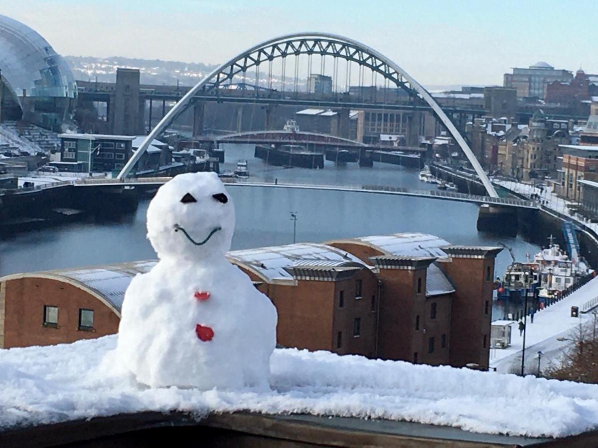 Beautiful Duplex Penthouse - Roof Garden, Views, Parking Apartment Newcastle upon Tyne Exterior foto