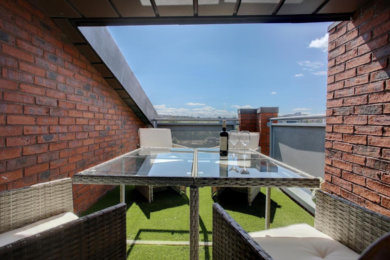 Beautiful Duplex Penthouse - Roof Garden, Views, Parking Apartment Newcastle upon Tyne Exterior foto