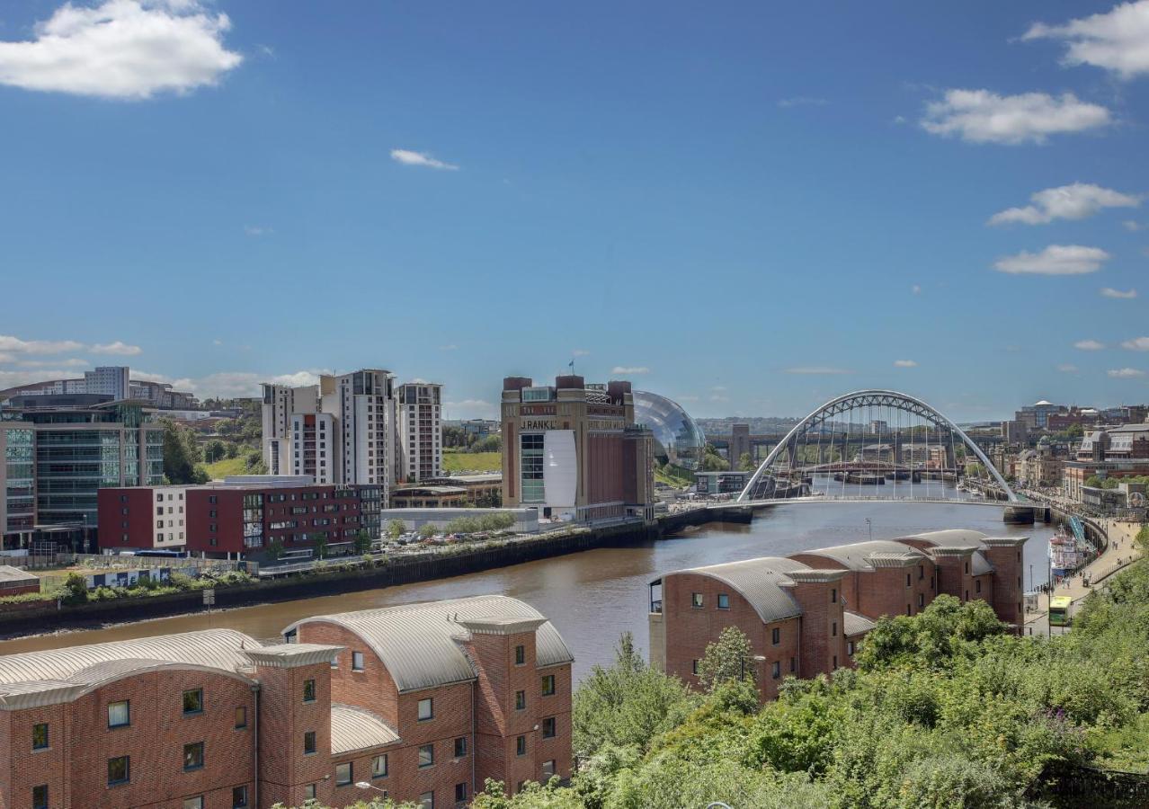Beautiful Duplex Penthouse - Roof Garden, Views, Parking Apartment Newcastle upon Tyne Exterior foto